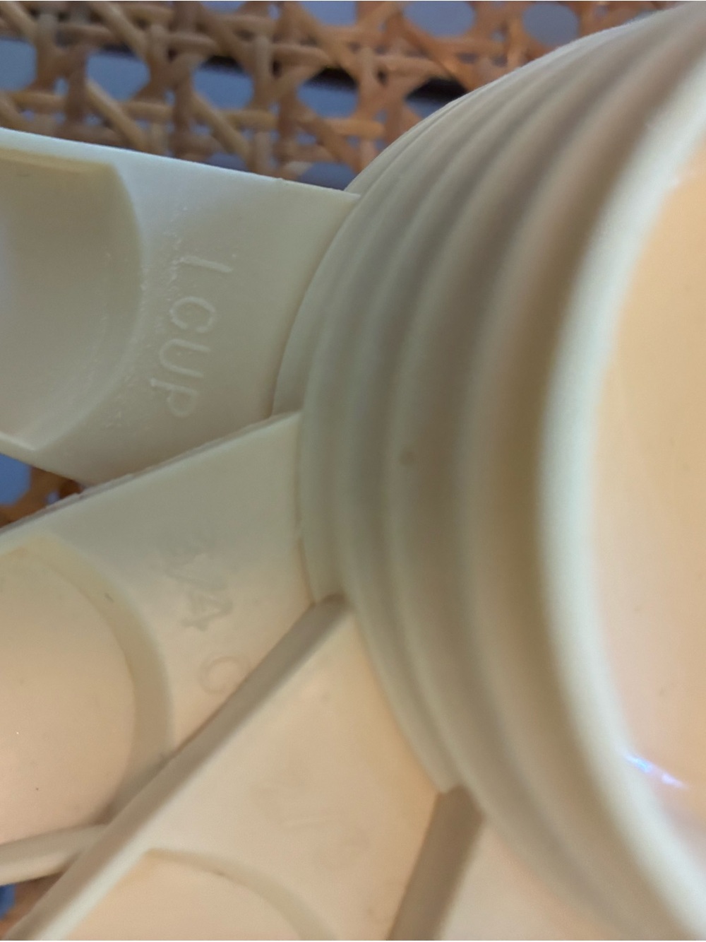 Tupperware Cream Measuring Cups Set - Stackable - Picture 7 of 9
